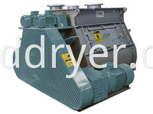 2m3 Twin Shaft Paddle Mixer for Dry Mortar